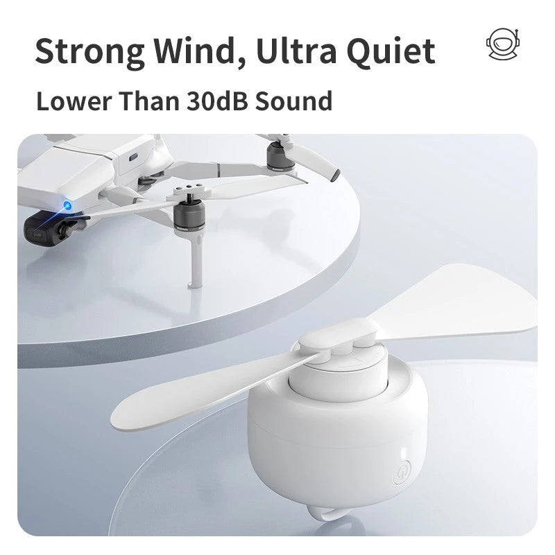 JISULIFE Outdoor Fan Life1 Ceiling Fan USB Rechargeable Portable Household Electric Hanging Fans With Remote Control
